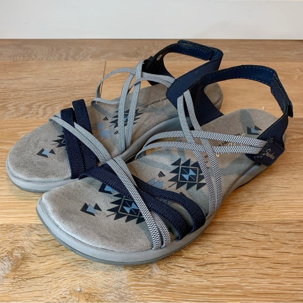 Skechers Reggae Slim Stretch Women's Sandals, Size 8